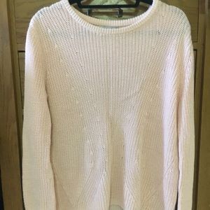 BANANA REPUBLIC XS Blush Pink Loose Knit Sweater